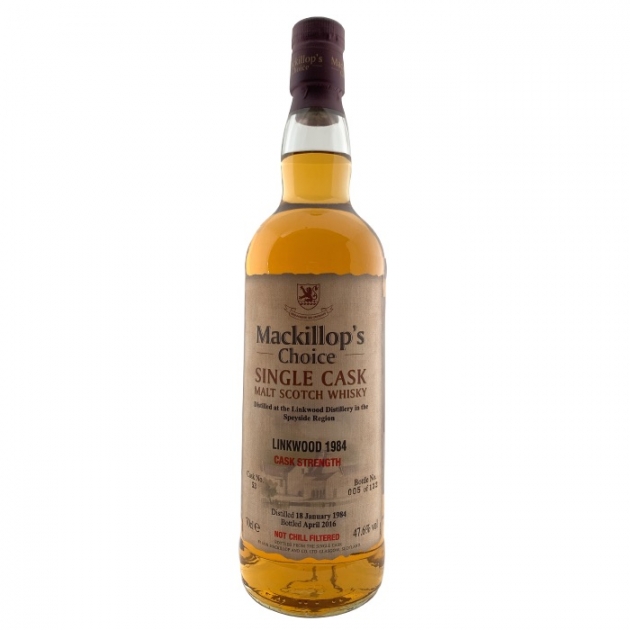 Mackillop’s Choice－林克伍德1984單桶單一麥芽威士忌