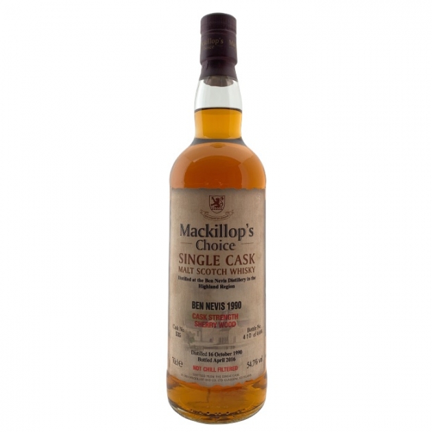 Mackillop’s Choice－班尼富1990單桶單一麥芽威士忌