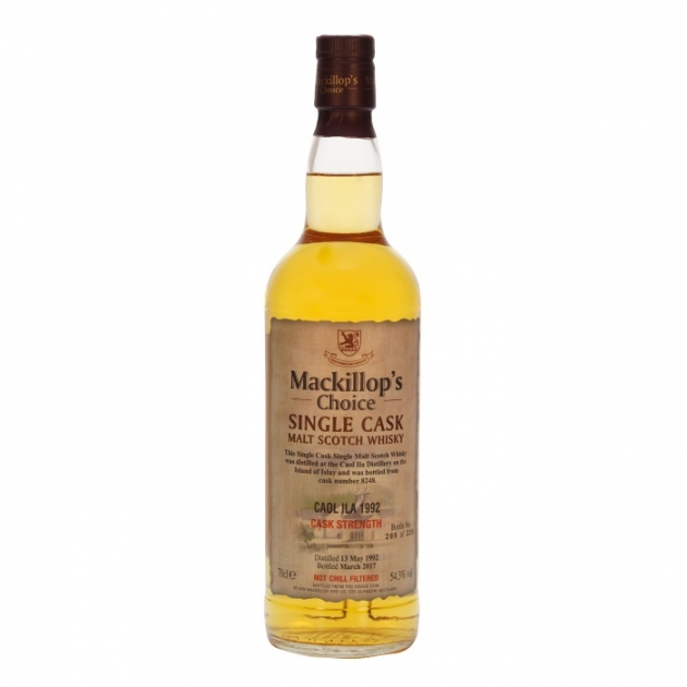 Mackillop’s Choice CAOL ILA 1992 Single Cask Malt Scotch Whisky