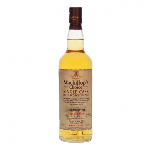 Mackillop’s Choice LONGMORN 1994 Single Cask Malt Scotch Whisky